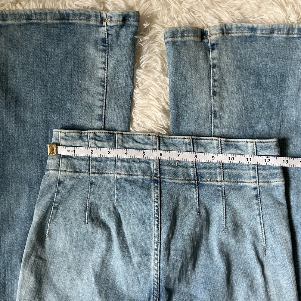 Free People We The Free High Waist Flare Jeans | Size 29 | Medium Wash | - Picture 7 of 9